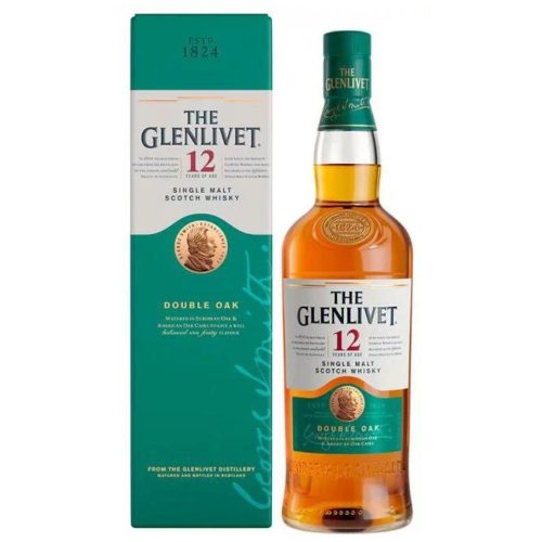 Glenlivet Whisky 12 years Double Oak Single Malt Scotch 0,7l DD. 40%