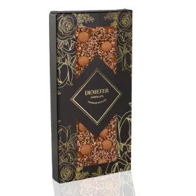   Demeter - Tejcsokoládé karamellás csoki pasztillával és kakaóbabtörettel 50g