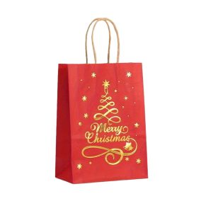 Piros-Arany Karácsonyi Dísztasak (Merry Christmas)