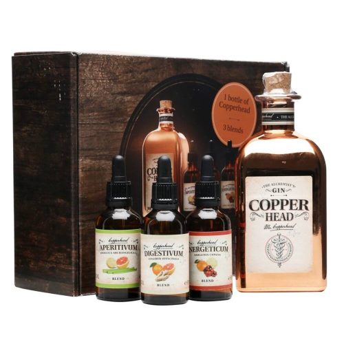  Copperhead Gin Bitter Set 0,5L 40% +3*0,05L