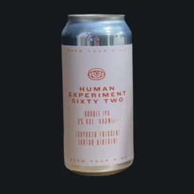   Brew Your Mind Human Experiment SIXTY FOUR – hazy DDH DIPA  8% 0,44l