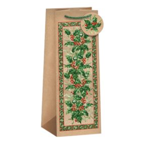 Karácsonyi Italos Dísztasak (Magyal- és fagyöngy)