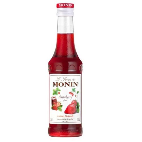 Monin strawberry syrup 0,25l