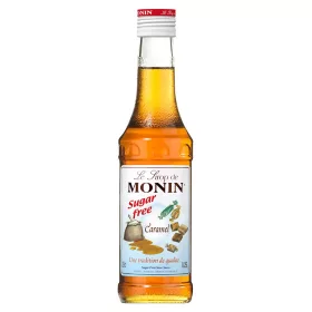Monin sugar free caramel syrup 0,25l