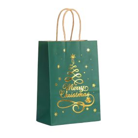 Zöld Karácsonyi Dísztasak (Merry Christmas)