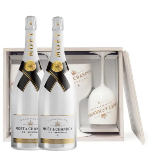 Moet & Chandon Ice Imperial Pezsgő (+4 Pohár) 2*0,75L 12%