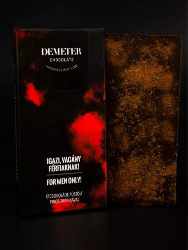 Demeter - Csak Férfiaknak Füstölt paprikás étcsokoládé 60g