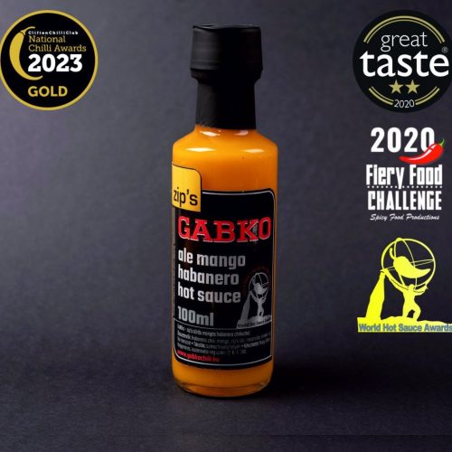 Gabko & Zip's Ale Mango Habanero Hotsauce 100ml