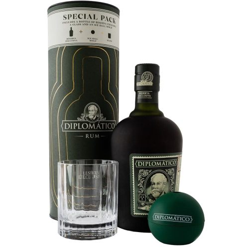 Diplomatico Rum Reserva Exclusiva 0,7l DD + jégkészítő