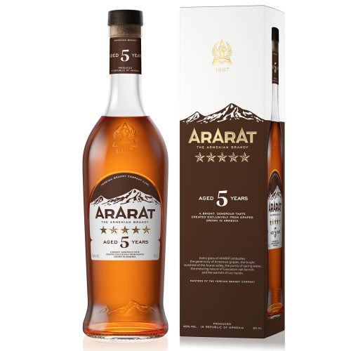 Ararat Brandy 5 years 0,7l DD