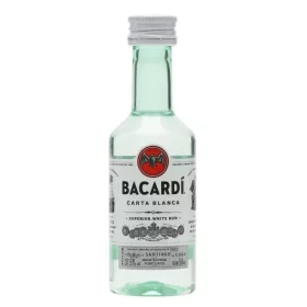 Bacardi Carta Blanca Rum 0,05l 40%