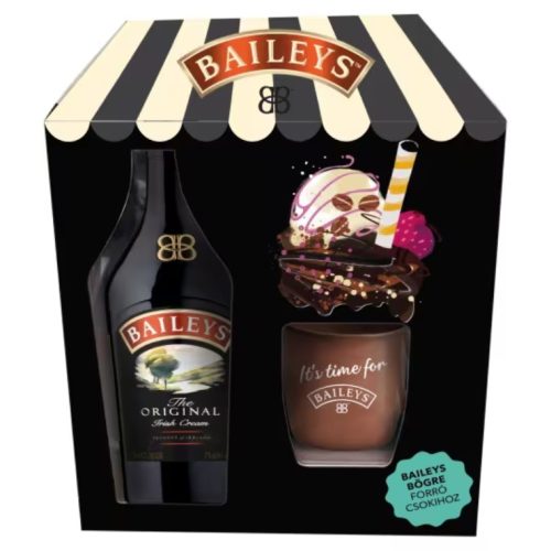 Baileys 0,7l 17% gb. + 2 glasses