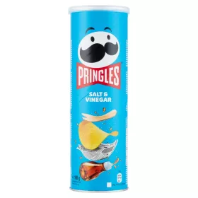 Pringles sós és ecetes ízesítésű snack 165 g