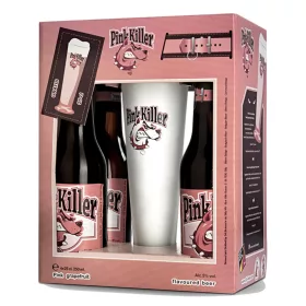 Pink Killer 4*0,25l + Glass GIftset
