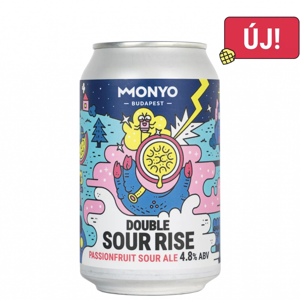 Monyo Double Sour Rise 4,8% 0.33l - Minőségi, rumok, ginek,