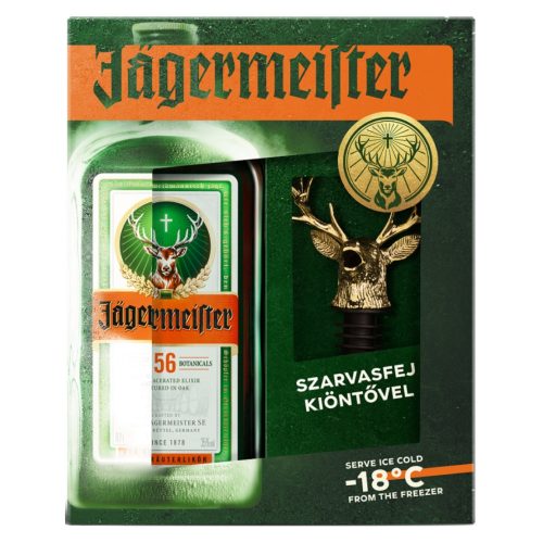 Jägermeister 0,7 35% GB+ kiöntő