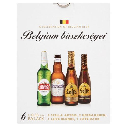 Belgium Büszkeségei Beer Pack 6 x 0,33l