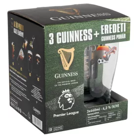 Guinness 3 Pack DD+Glass 3*0,44l 4,2%