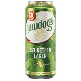 Soproni Szűretlen Lager 5% 0,5l