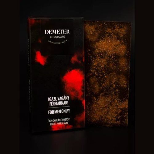 Demeter - Csak Férfiaknak Füstölt paprikás étcsokoládé 60g