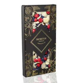   Demeter - Étcsokoládé ibolyával, mandulával és pirosribizlivel 50g