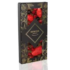   Demeter - Tejcsokoládé eperrel, pirosribizlivel és feketeribizlivel 50g