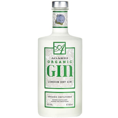 Agárdi Pálinkafőzde Organic London Dry Gin 43% 0.5L 