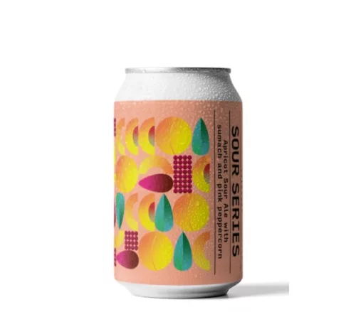 Horizont Apricot Sour Ale szumákkal és rózsaborssal 0,33l 6,1%