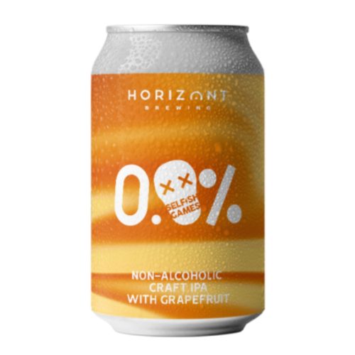 Horizont Selfish Games/Non-Alcoholic Craft IPA with Grapefruit 0,33l 0%