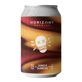   Horizont Selfish Games/Jungle Sunrise - IPA vérnaranccsal és kávéval 0,33l 6,1%
