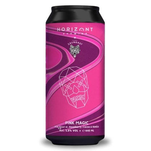 Horizont x Zaungast - Pink Magic (Milk Stout w. Raspberry, Chocolate & Vanilla) 0,44l 5,8%