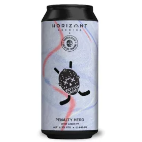   Horizont x Sudden Death - Penalty Hero / West Coast Ipa 0,44l 6,5%