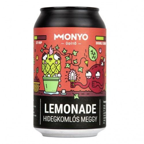 Monyo Körte - Gyömbér  Lemonade 0,33l (alcoholfree)