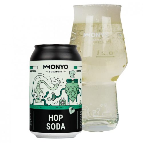 Monyo Hop Soda 0% 0,33l (alkoholmentes)