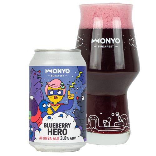 Monyo Blueberry Hero 3,8% 0.33l