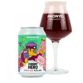 Monyo Gluténmentes Cherry Hero 0,33l 4,3%