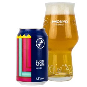   MONYO X TO ØL X CEBC - LUCKY SEVEN SIMCOE HOPLAGER 4,5% 0,33l