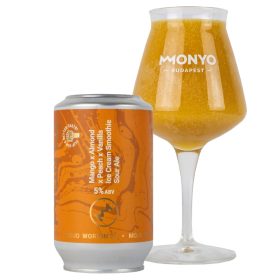   Monyo MOJO WORKIN'25: MANGO X ALMOND X PEACH X VANILLA ICE CREAM SMOOTHIE SOUR ALE 5% 0,33l