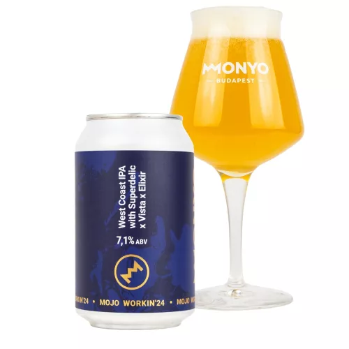 Monyo MOJO WORKIN'25: MANGO X ALMOND X PEACH X VANILLA ICE CREAM SMOOTHIE SOUR ALE 5% 0,33l