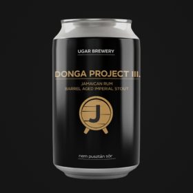   Ugar Brewery DONGA PROJECT III. – RUM BARREL AGED IMPERIAL STOUT 0,33l 12,5%