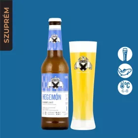   Szent András Sörfőzde Hegemón (dubbelwit / szűretlen belga búza) 6% 0,33l