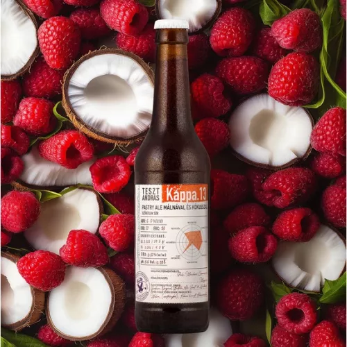 Szent András Sörfőzde Kappa. 19 (piña colada ale ananásszal, kókusszal, fehér rummal) 5,6% 0,33l