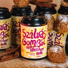 Mad Scientist Szilvás Gombóc Triple Vanilla EDT 0,33l 11%