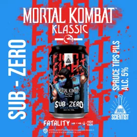 Mad Scientist - Mortal Kombat – SUB-ZERO 0,33l 5%