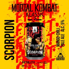 Mad Scientist - Mortal Kombat – SCORPION 0,33l 5%