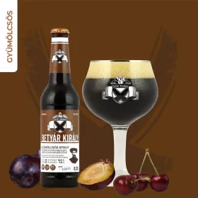   Szent András Sörfőzde Betyár Király (gyümölcsös stout) 7%  0,33l
