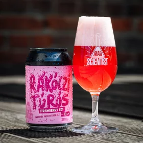 Mad Scientist Rákóczi Túrós Strawberry EDT 0,33l 10%