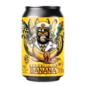   Etyeki Republic of Banana smoothie sour ale banánnal és karamellel 0,33l 5,5%