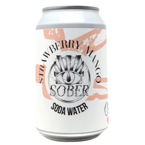 Sober Soda Water Strawberry Mango 0,33l