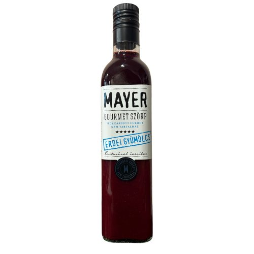 Mayer Erdei Gyümölcsös Szörp Édesítőszerrel 0,5l